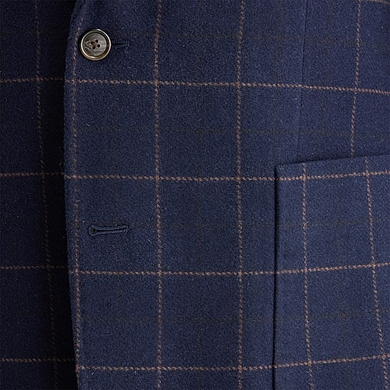 Stafford Window Plaid Mens Plaid Classic Fit Sport Coat