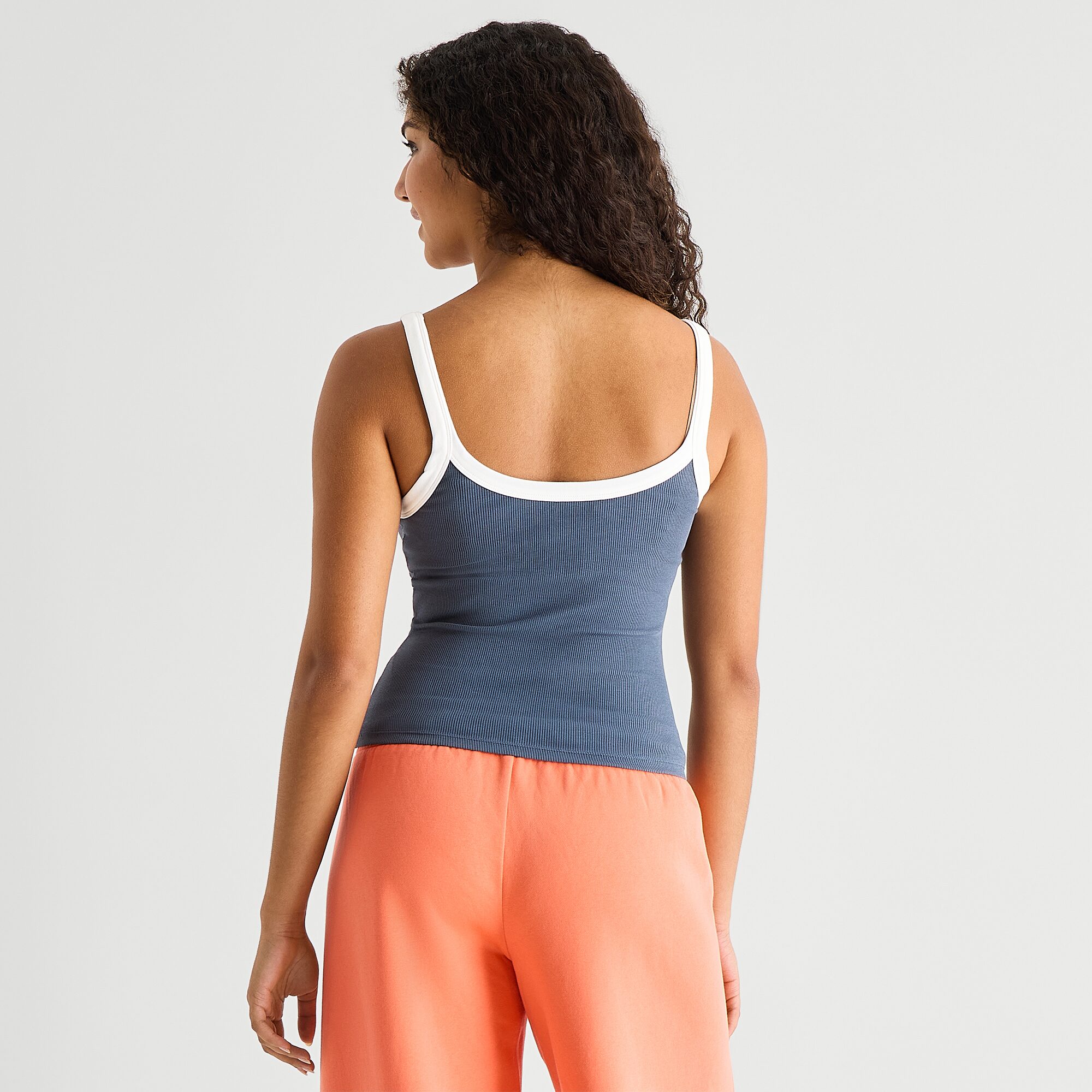 Arizona Womens Juniors Scoop Neck Sleeveless Tank Top