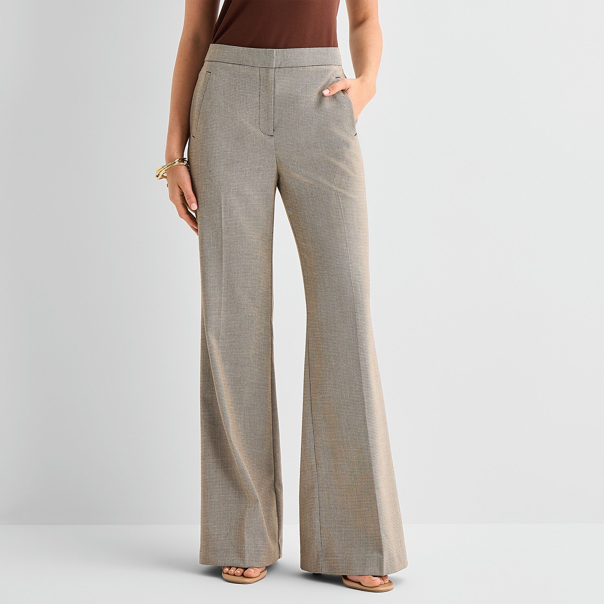 Worthington Womens Fit and Flare Pant