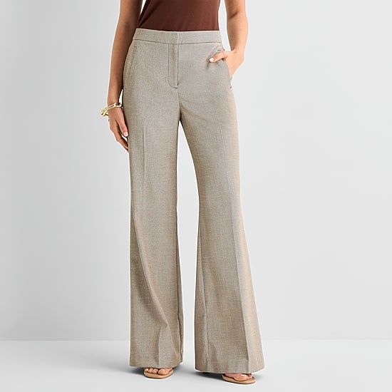 Worthington Womens Fit and Flare Pant