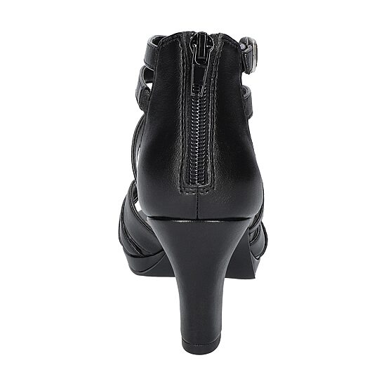 Easy Street Crissa Womens Round Open Toe Stiletto Heel Pumps