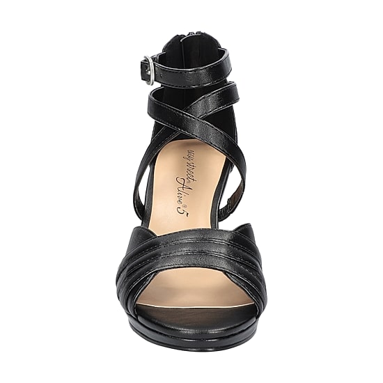 Easy Street Crissa Womens Round Open Toe Stiletto Heel Pumps