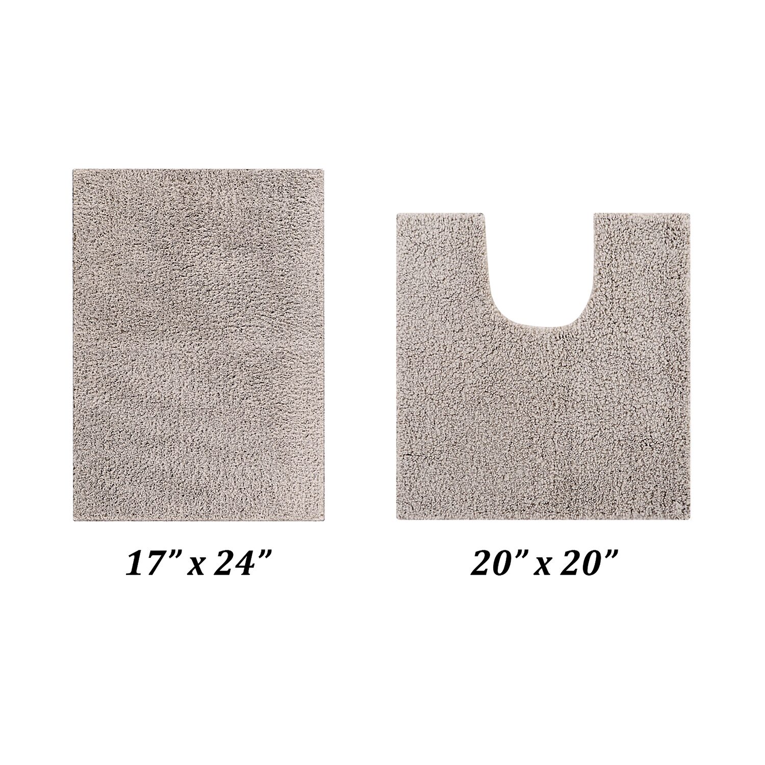 Better Trends Microplush 2-pc. Bath Rug Set
