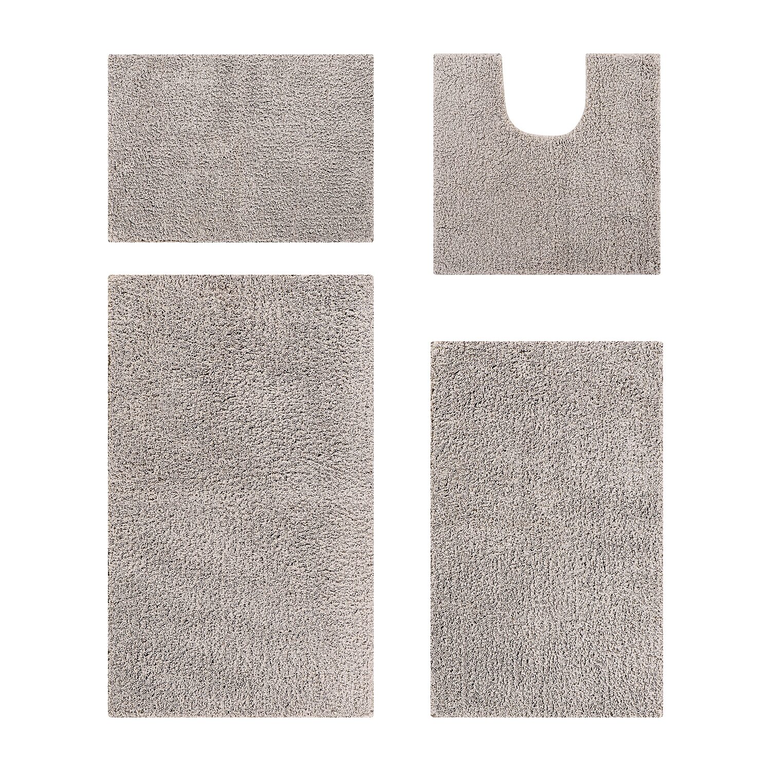 Better Trends Microplush 4-pc. Bath Rug Set