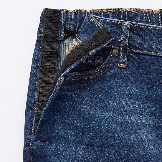 a.n.a Womens High Rise Seated Wear Straight Leg Jean