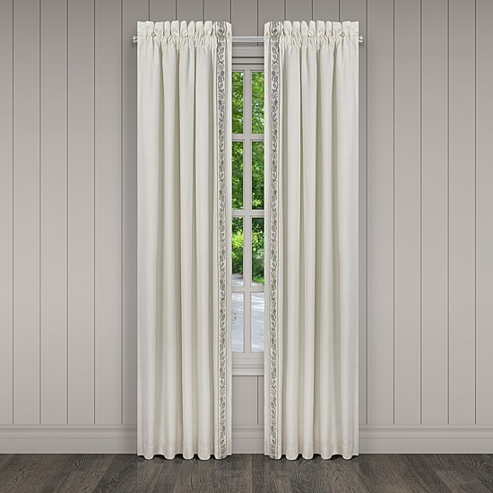 Queen Street Flaire Rod Pocket Blackout Set of 2 Curtain Panel