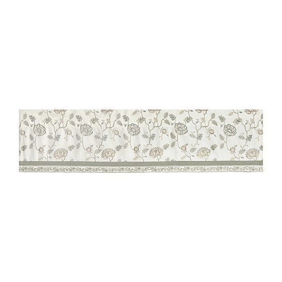 Queen Street Flaire Rod Pocket Tailored Valance
