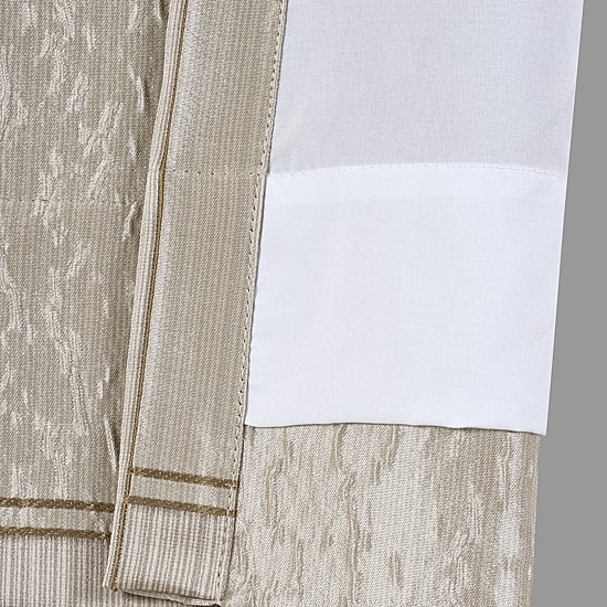 Queen Street Benton Flax Rod Pocket Blackout Set of 2 Curtain Panel