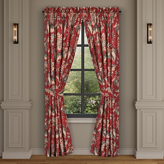 Queen Street Eveleth Rod Pocket Blackout Set of 2 Curtain Panel