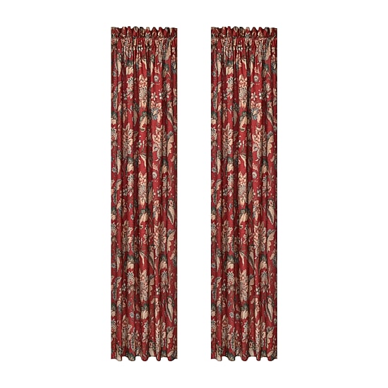 Queen Street Eveleth Rod Pocket Blackout Set of 2 Curtain Panel