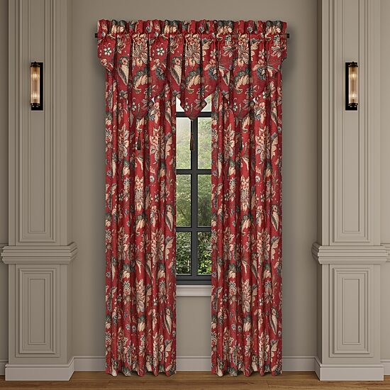 Queen Street Eveleth Rod Pocket Ascot Valance