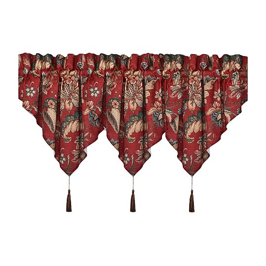 Queen Street Eveleth Rod Pocket Ascot Valance