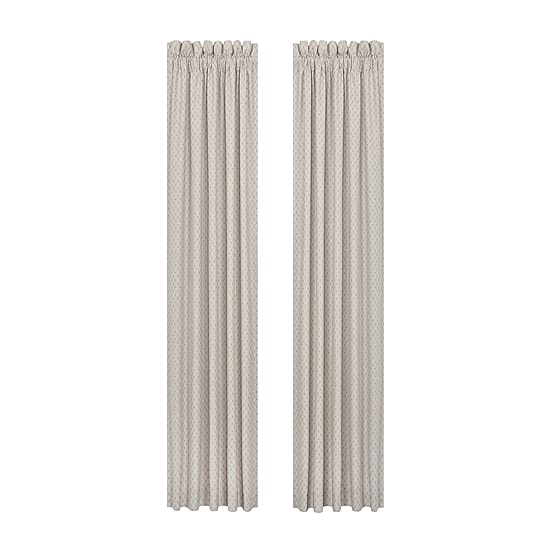 Queen Street Safia Rod Pocket Blackout Set of 2 Curtain Panel
