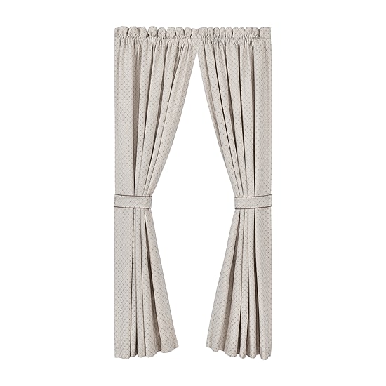 Queen Street Safia Rod Pocket Blackout Set of 2 Curtain Panel