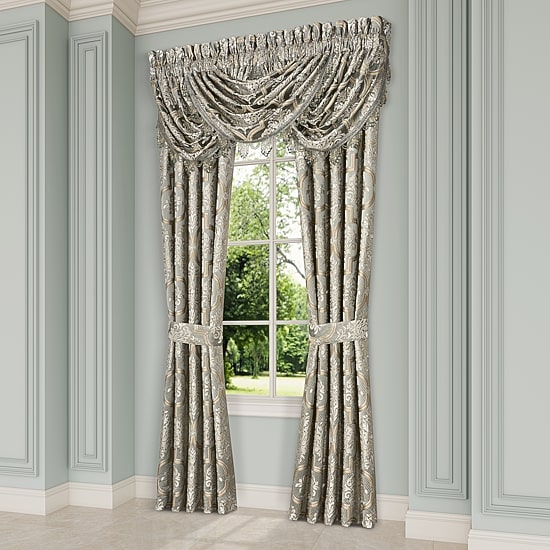Queen Street Medellin Rod Pocket Blackout Set of 2 Curtain Panel