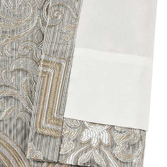 Queen Street Medellin Rod Pocket Blackout Set of 2 Curtain Panel