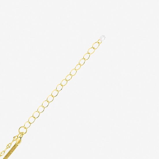Womens 18K Gold Over Brass 2-pc. Necklace Set
