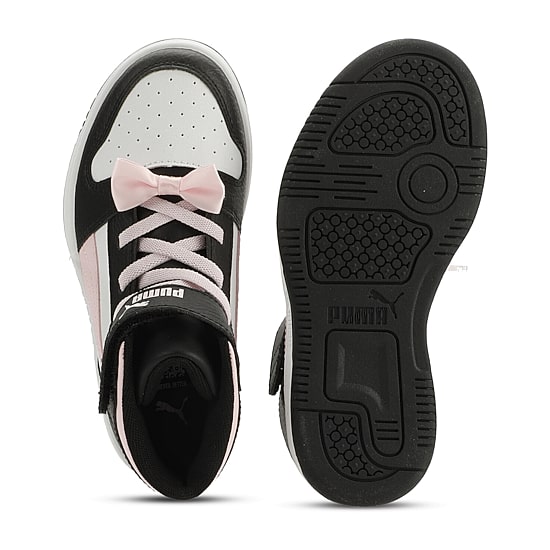 PUMA Rebound Layup Little Kid Girls Basketball Shoes