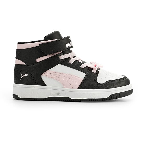 PUMA Rebound Layup Little Kid Girls Basketball Shoes
