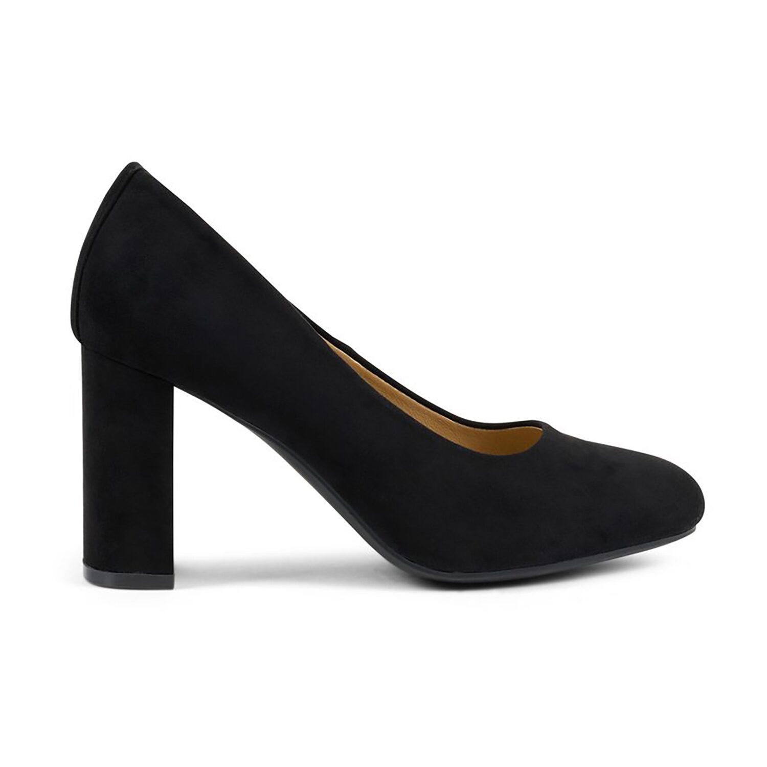 CL by Laundry Lofty Womens Round Closed Toe Block Heel Pumps