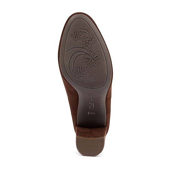 CL by Laundry Lofty Womens Round Closed Toe Block Heel Pumps