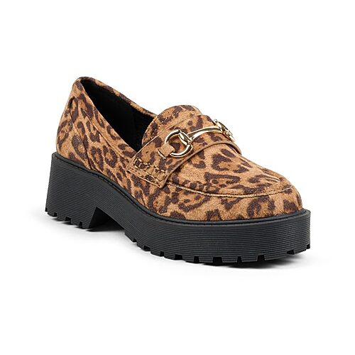 Dirty Laundry Krush Womens Moc Closed Toe Loafers In Brown