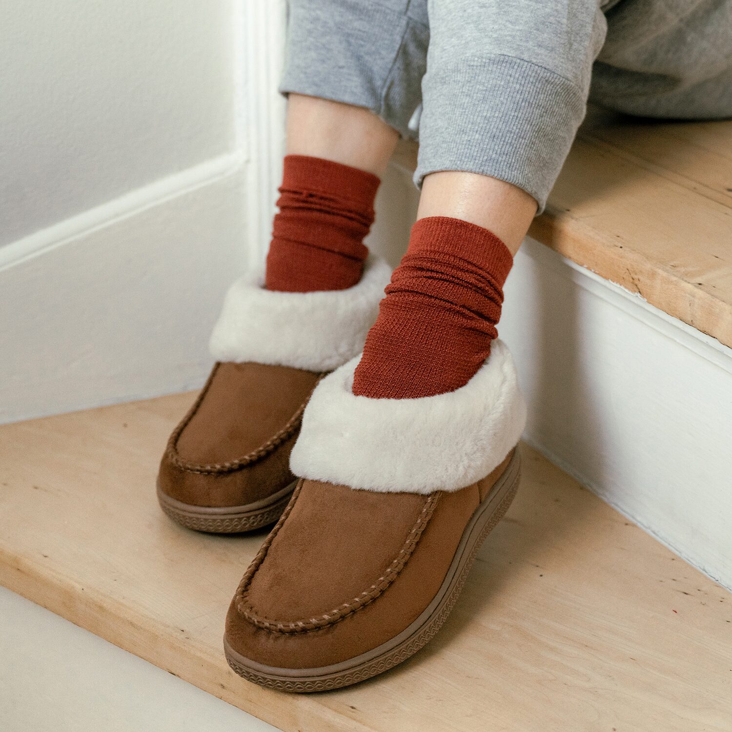 Muk Luks Selah Womens Clog Slippers