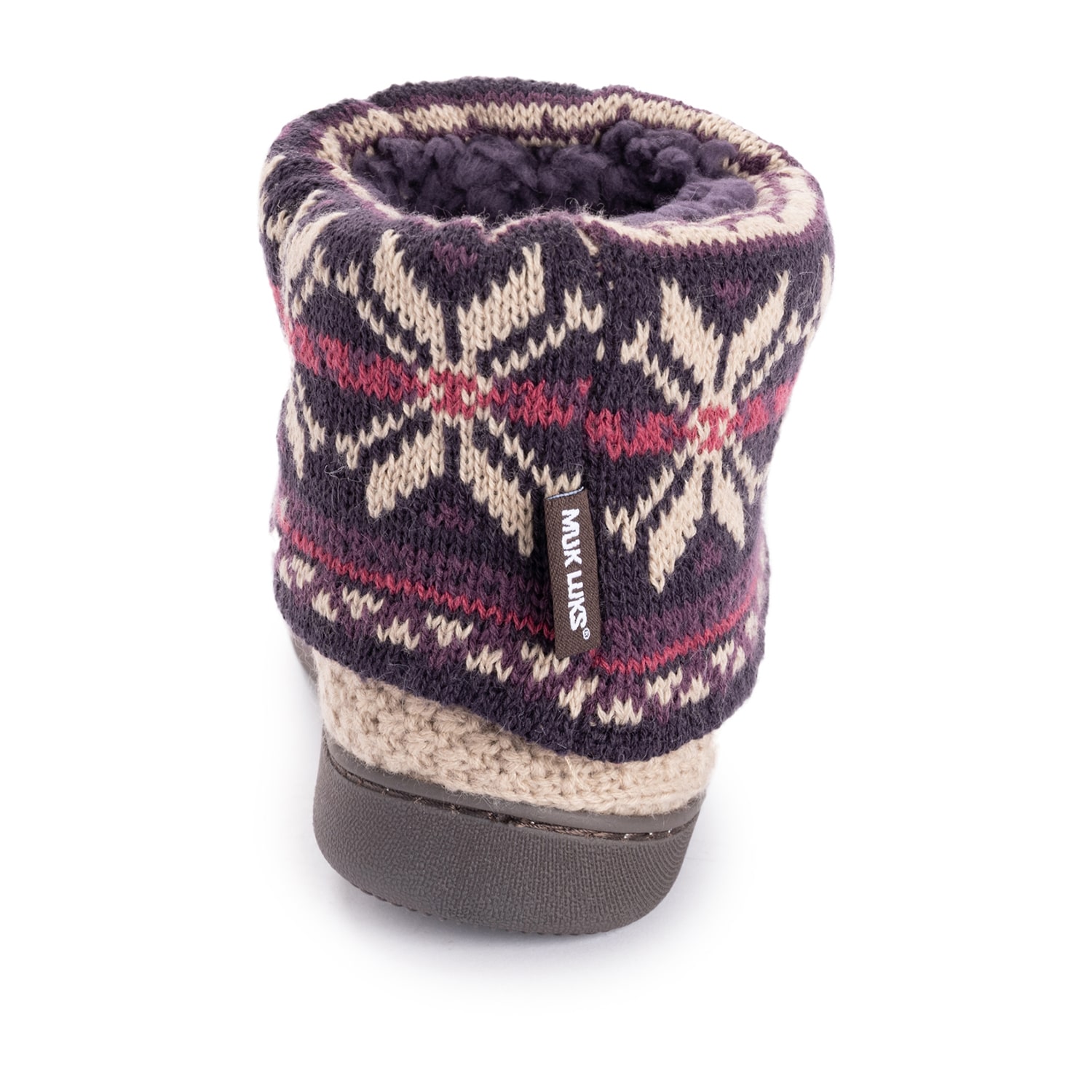 Muk Luks Womens Bootie Slippers