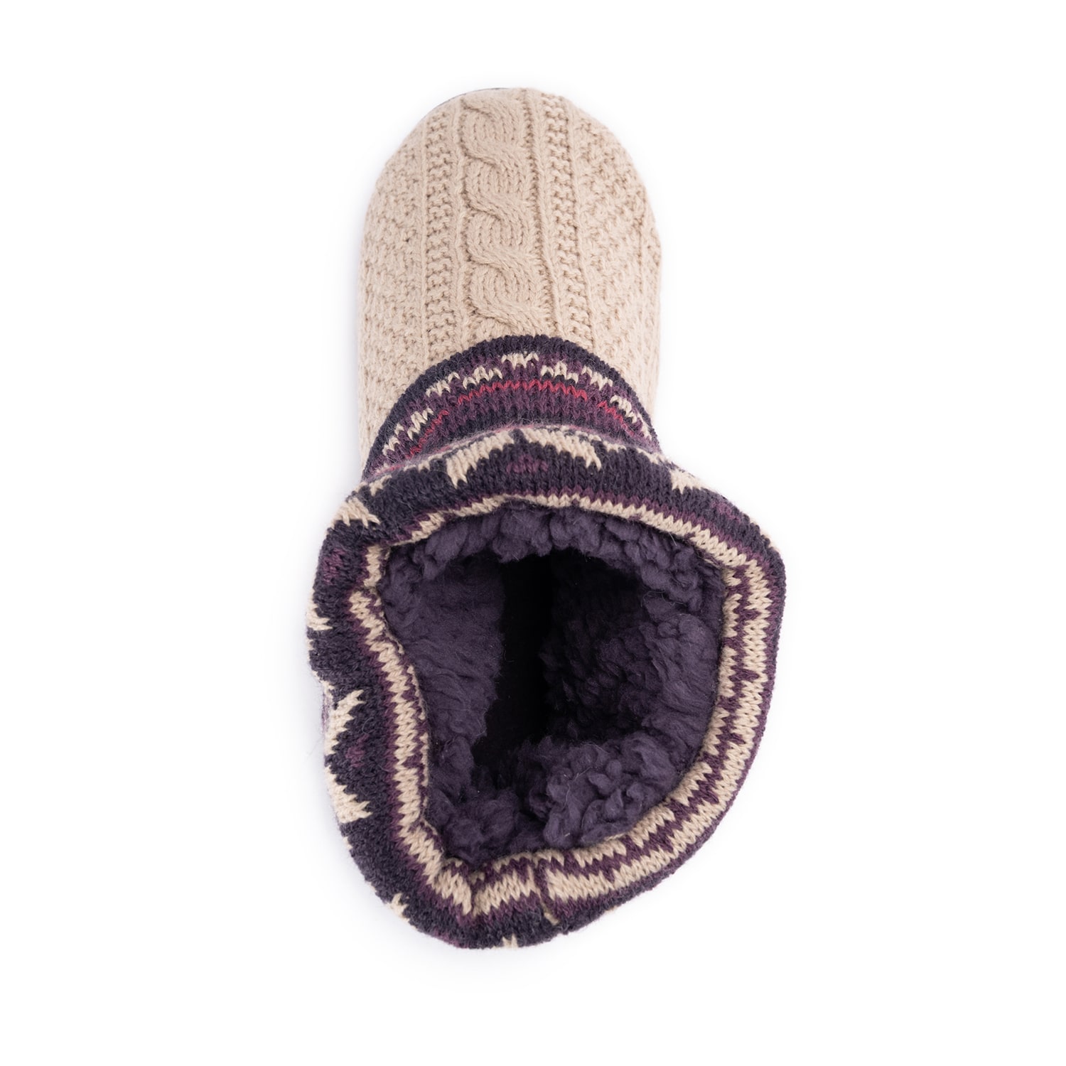 Muk Luks Womens Bootie Slippers