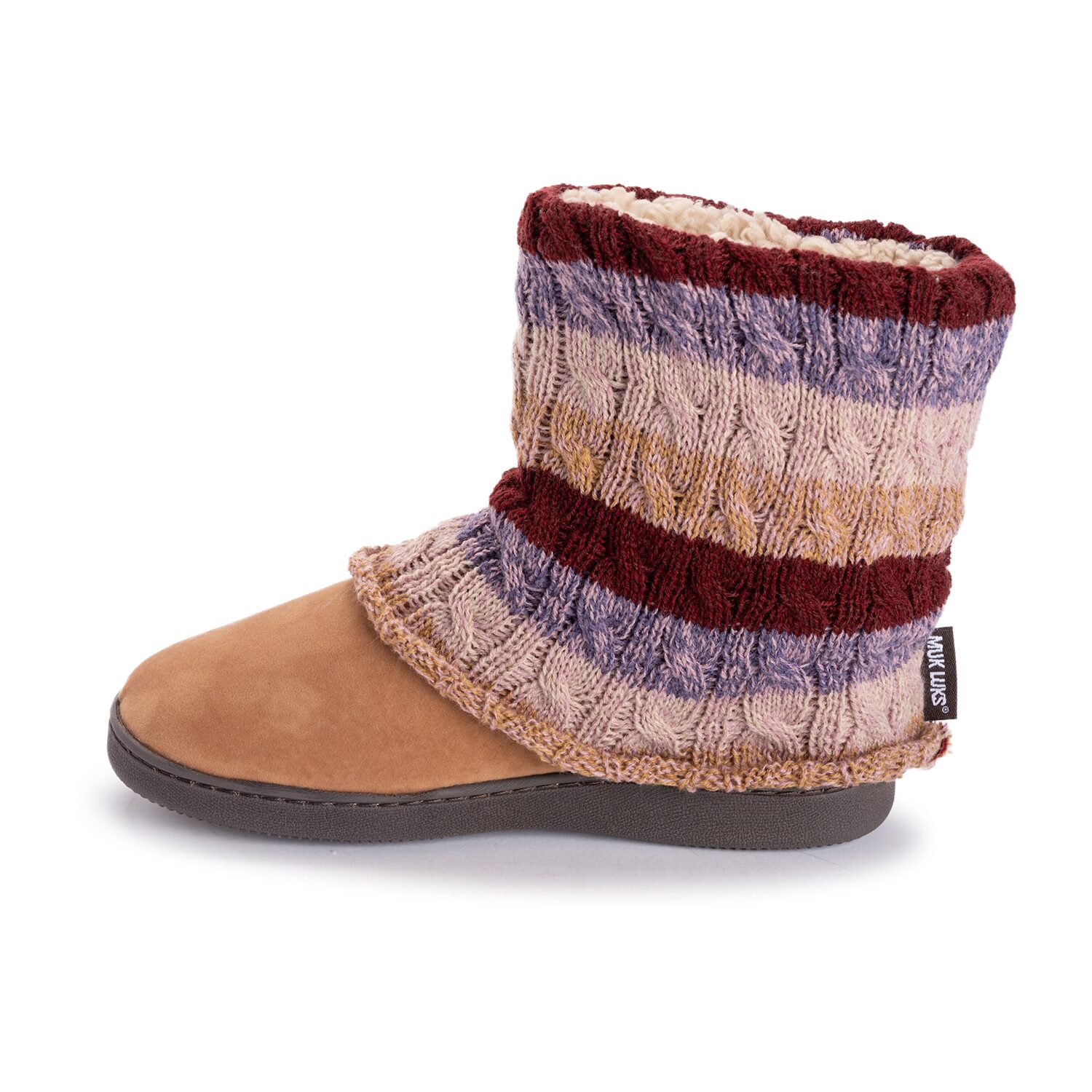 Muk Luks Womens Bootie Slippers