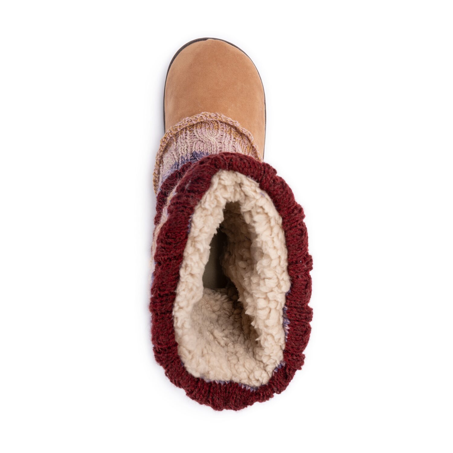 Muk Luks Womens Bootie Slippers