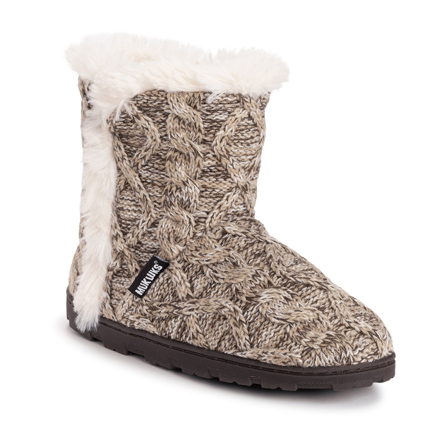 Muk Luks Cheyenne Bootie Womens Slip-On Slippers