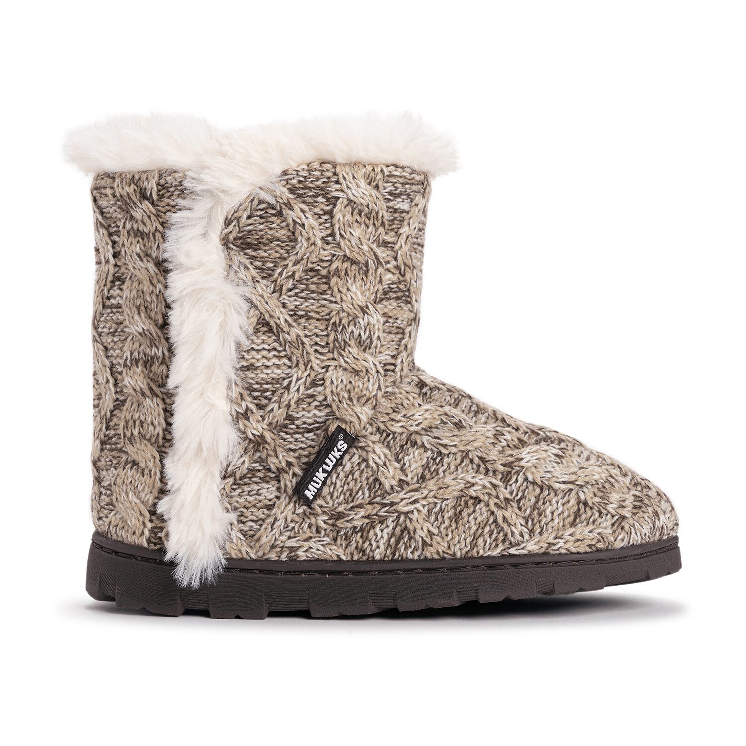 Muk Luks Cheyenne Bootie Womens Slip-On Slippers