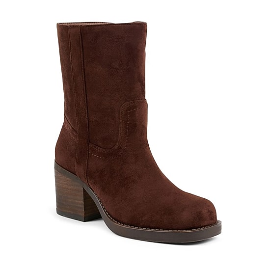 Dirty Laundry Womens Dunbar Block Heel Booties