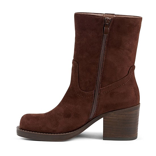 Dirty Laundry Womens Dunbar Block Heel Booties