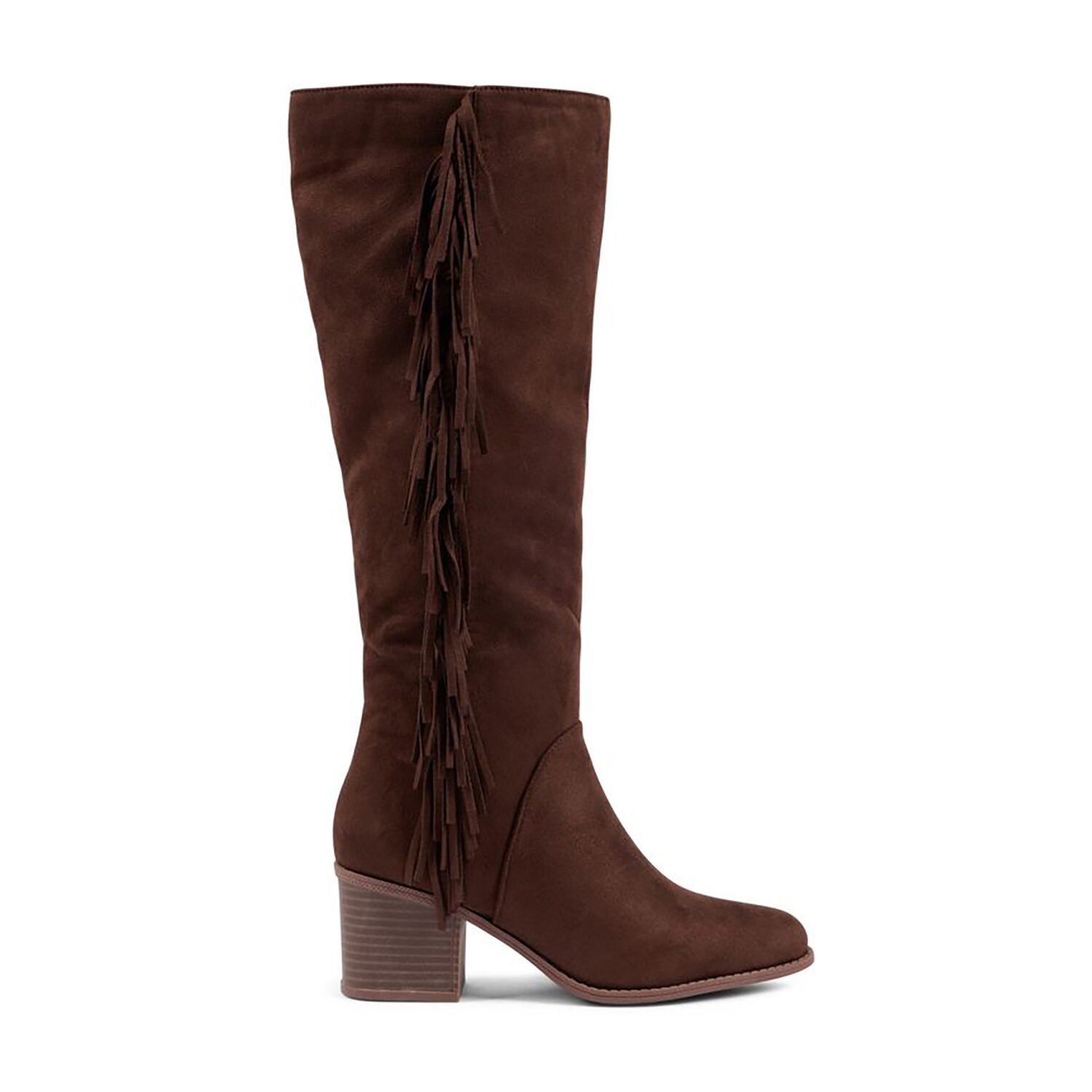 Dirty Laundry Womens Unforgiving Block Heel Cowboy Boots