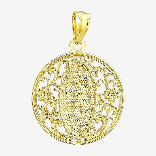 Religious Jewelry Mary! Womens 10K Gold Pendant