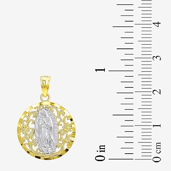 Religious Jewelry Mary! Womens 10K Gold Pendant