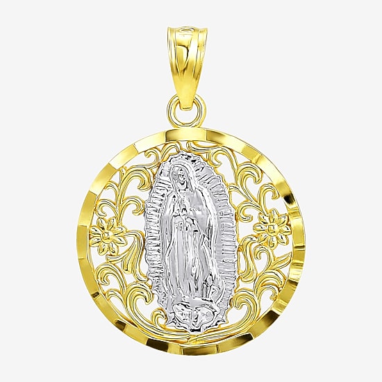 Religious Jewelry Mary! Womens 10K Gold Pendant