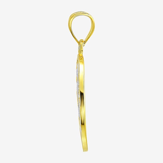 Religious Jewelry Mary! Womens 10K Gold Pendant