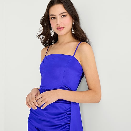 guess black bodycon dress Emerald Sundae Womens Juniors Straight Neck Sleeveless Bodycon Dress,  Color: Cobalt