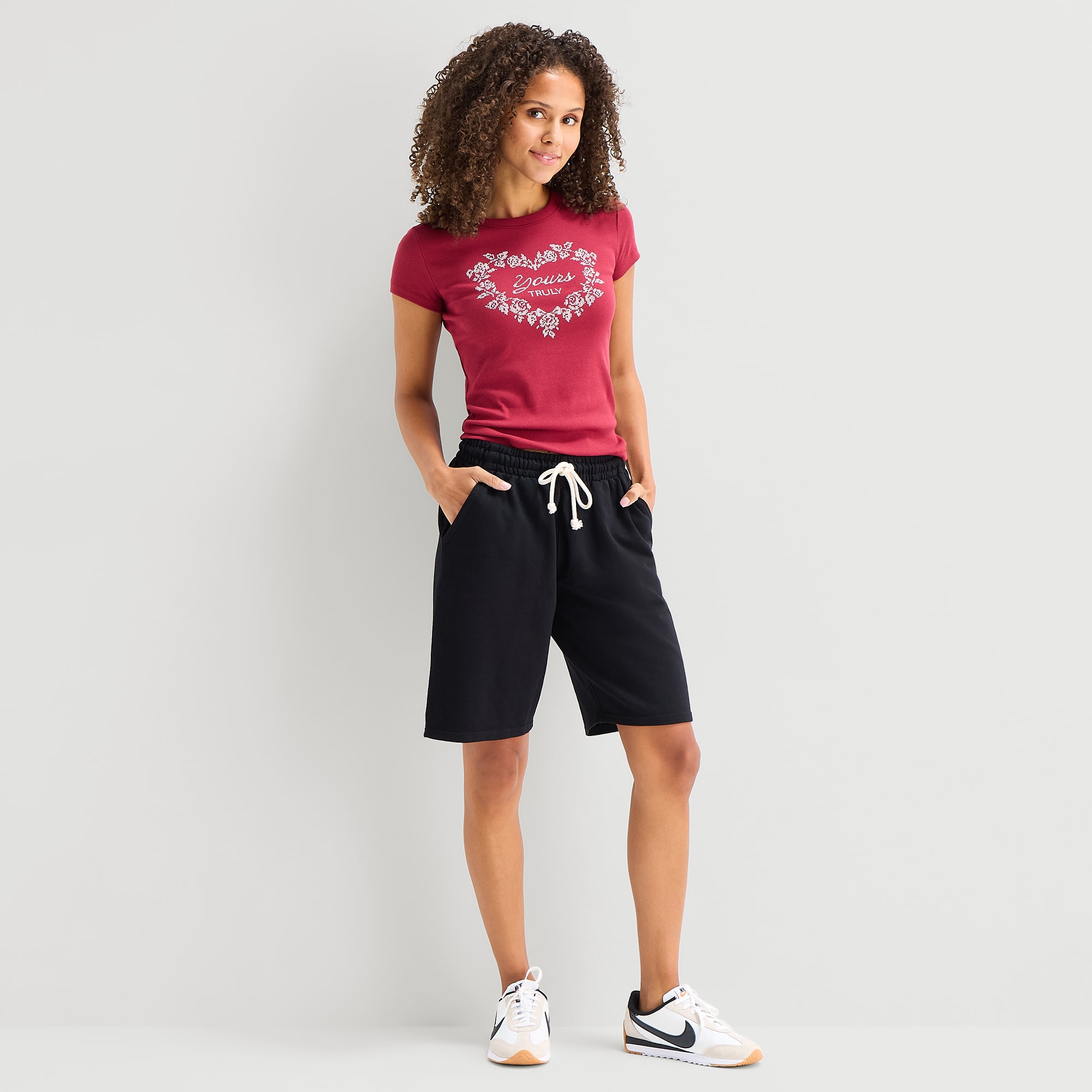 Arizona Juniors Womens Jogger Short