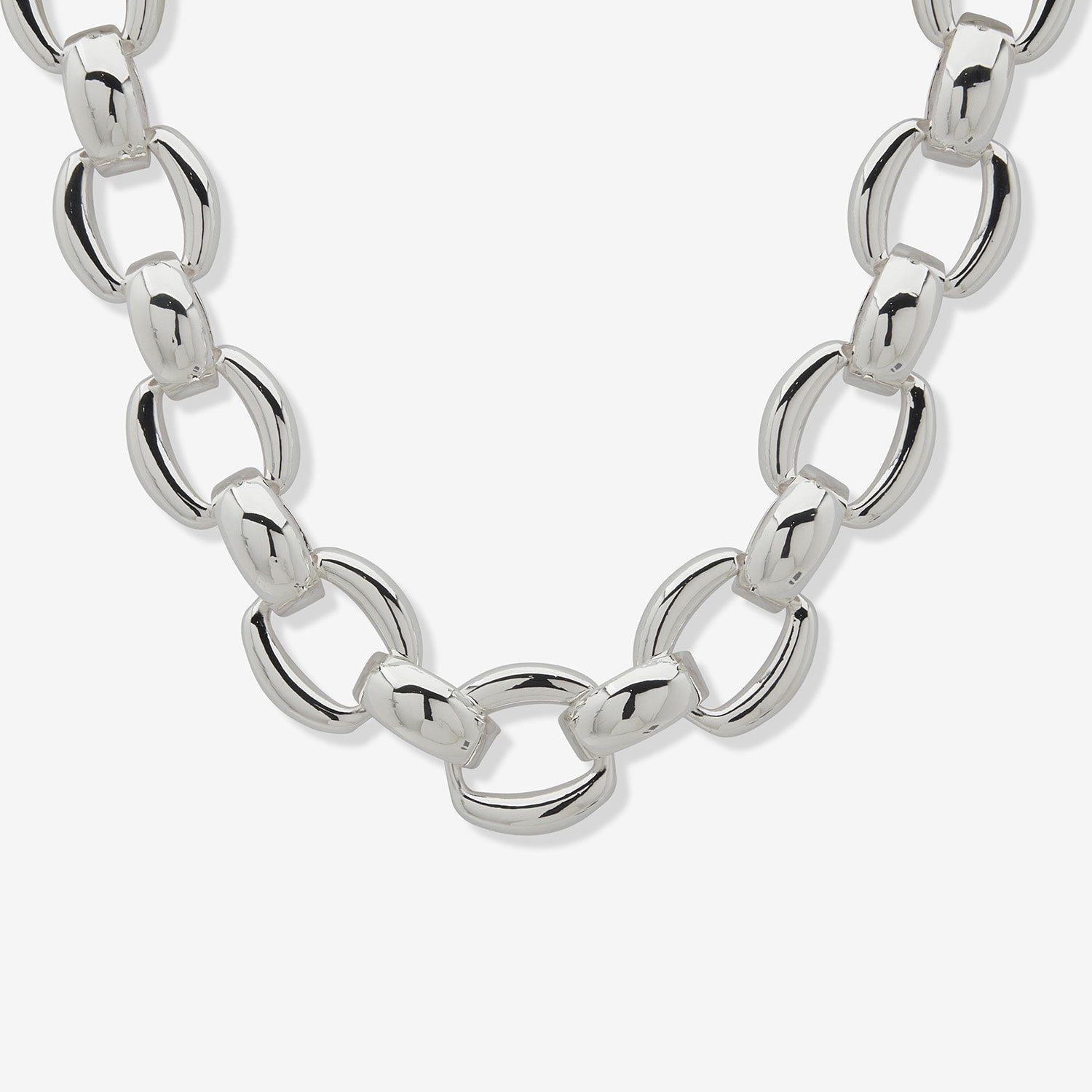 Worthington Womens 18 Inch Collar Necklace