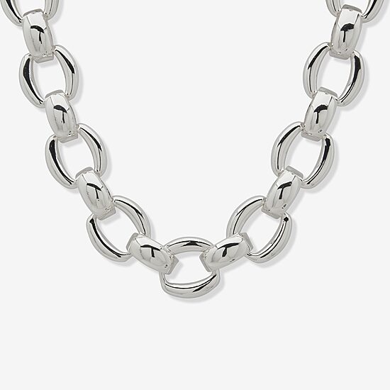 Worthington Womens 18 Inch Collar Necklace