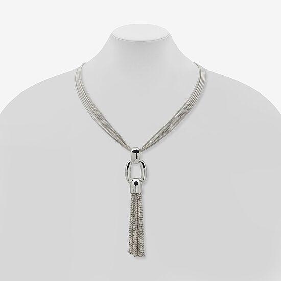 Worthington Womens 17 Inch Pendant Necklace