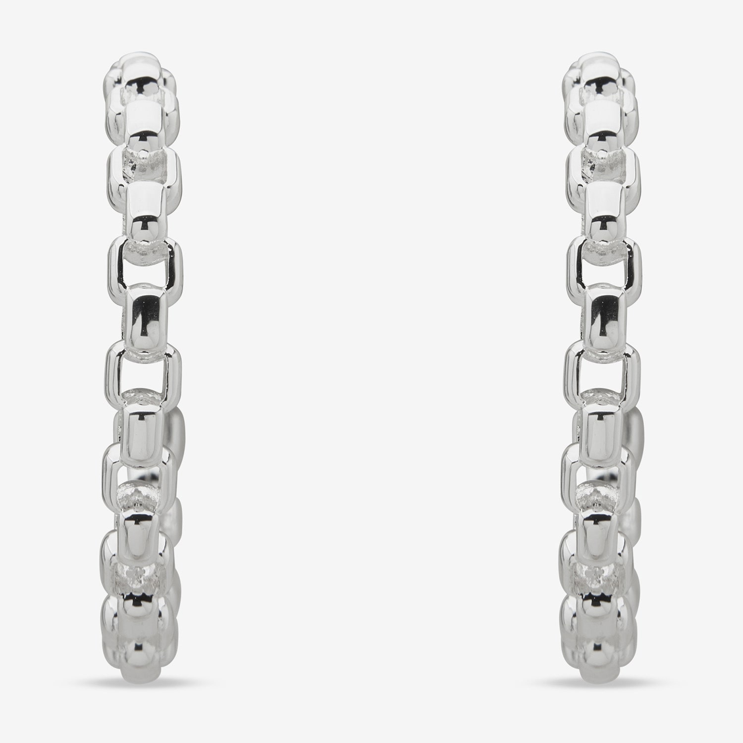 Worthington Womens 36.8mm Hoop Earrings