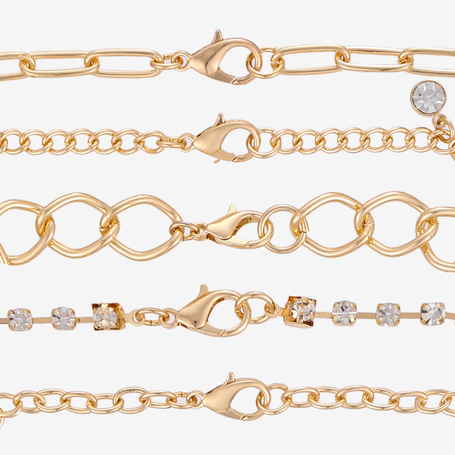 Forever 21 Womens 5-pc. Bracelet Set