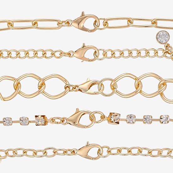 Forever 21 Womens 5-pc. Bracelet Set