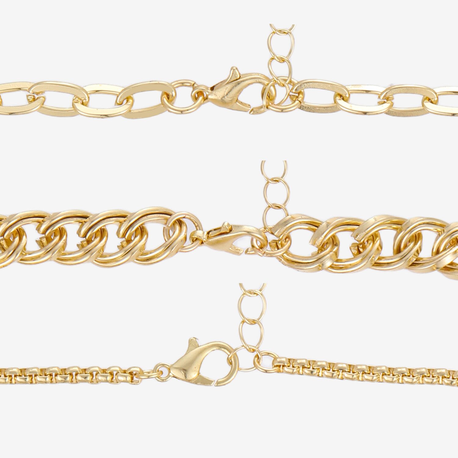 Forever 21 Womens 3-pc. Bracelet Set