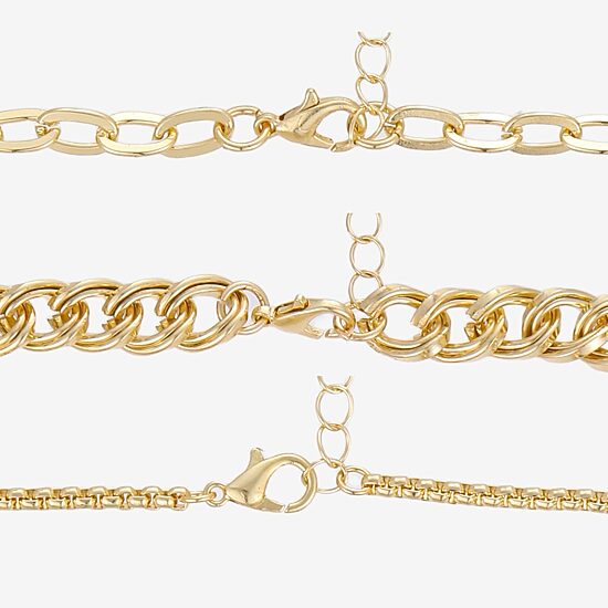 Forever 21 Womens 3-pc. Bracelet Set